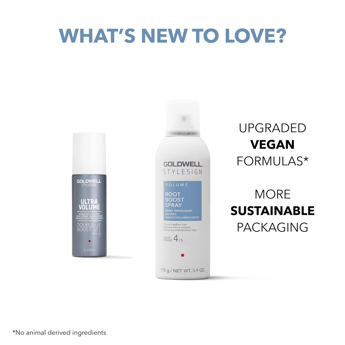 Goldwell spray on bathroom shelf showing everyday styling use