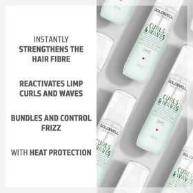 Goldwell 150ml bottle in hand showing travel-friendly size and portability