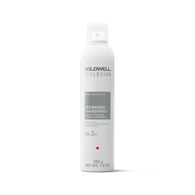 Goldwell front packaging showing product and glossy finish benefit