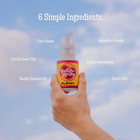 Good Ass Hair Day application on fingertips demonstrating easy touch‑up benefit