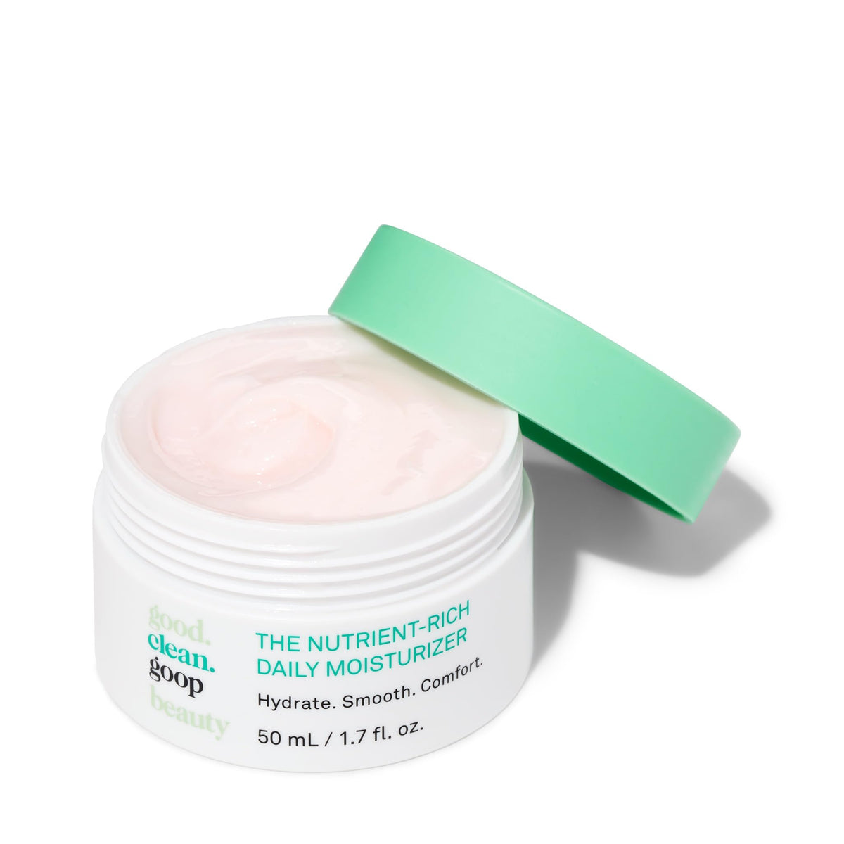 good.clean.goop front packaging showing clean minimalist tub and product name