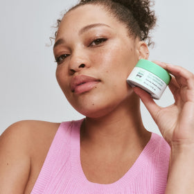 good.clean.goop open jar revealing plush moisturizing gel-cream inside