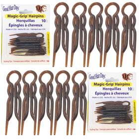 Good Hair Days front packaging showing 20-pack and tortoise color benefit hold