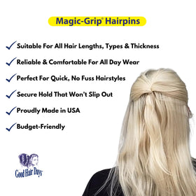 Good Hair Days smooth finish detail preventing snags and easing removal
