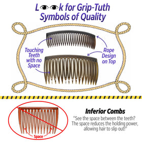 Good Hair Days tortoise-shell finish detail adding classic decorative appeal