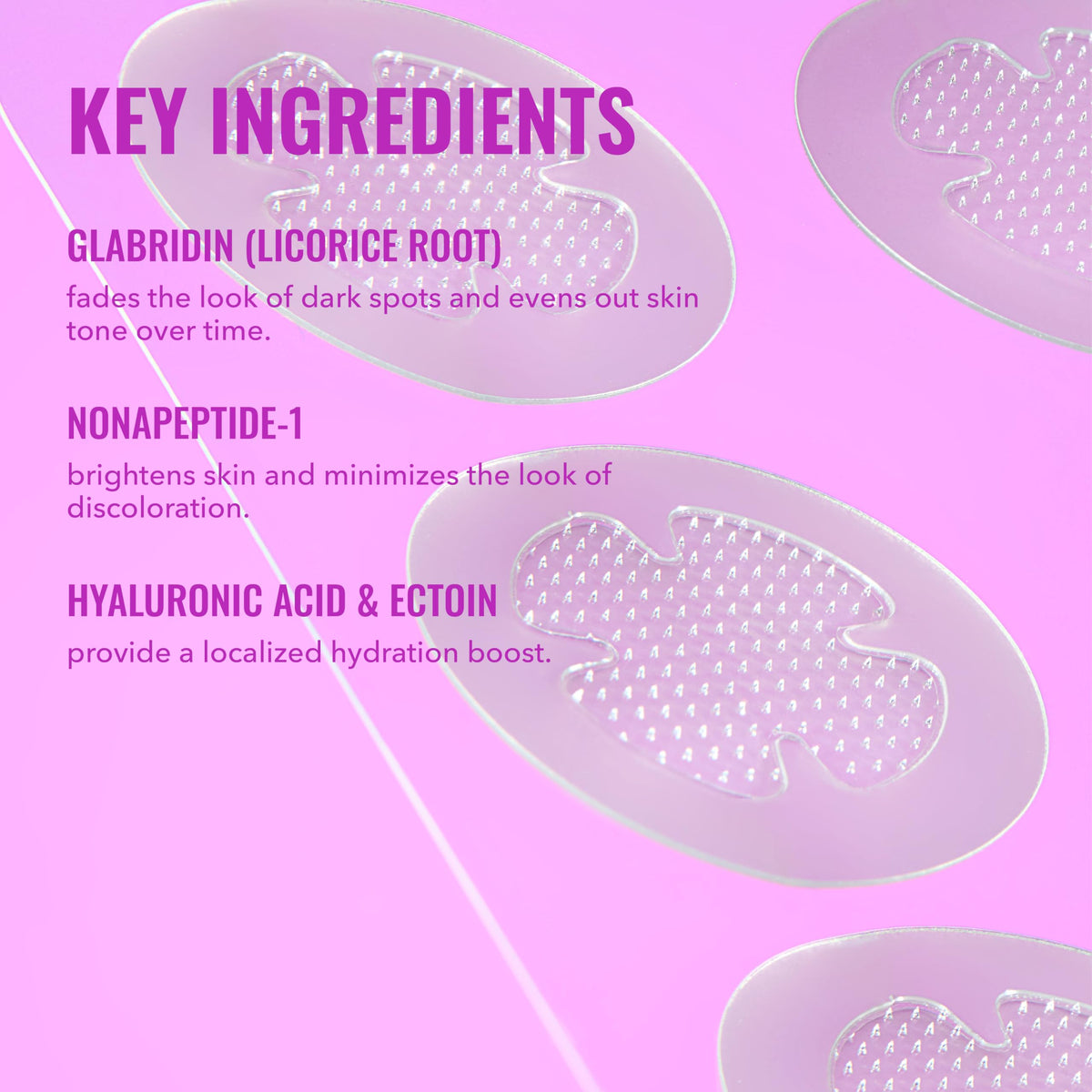 Good Molecules patch applied on cheek demonstrating targeted spot treatment