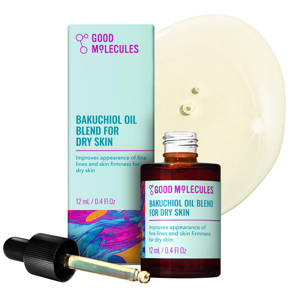 Good Molecules front label showing product name and 12ml size for quick identification and trust