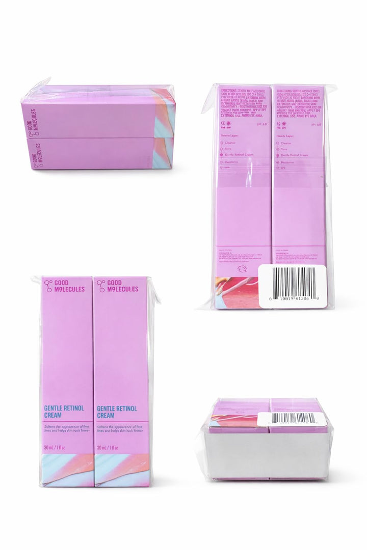 Good Molecules box opened with two tubes for convenience and value