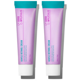 Good Molecules front packaging showing twin 30 ml tubes and benefits