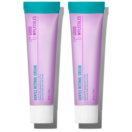 Good Molecules front packaging showing twin 30 ml tubes and benefits