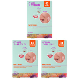Good Molecules front packaging showing three 60-count packs for convenience