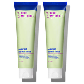 Good Molecules front packaging showing twin 100 ml pumps and clean label for convenience