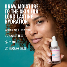Good Molecules dropper pipette dispensing serum, precise application benefit