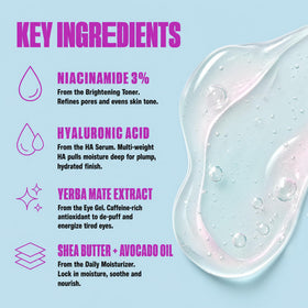 Good Molecules hyaluronic acid serum droplet demonstrating hydration boost