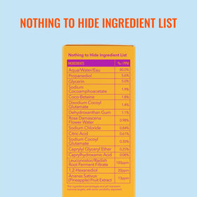 Good Molecules 200ml bottle next to common items demonstrating compact scale
