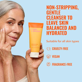 Good Molecules gel texture close-up highlighting lightweight hydrating feel