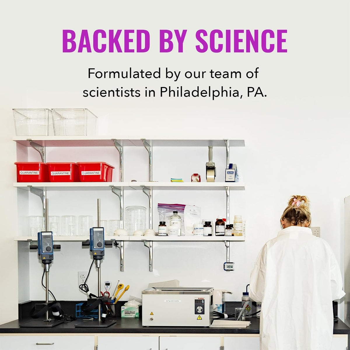 Good Molecules ingredient label detail emphasizing gentle formulation benefits