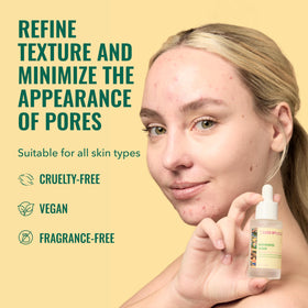 Good Molecules dropper dispensing serum showing smooth texture