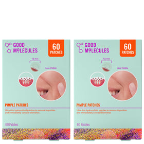 Good Molecules front packaging showing two 60-count packs for convenience