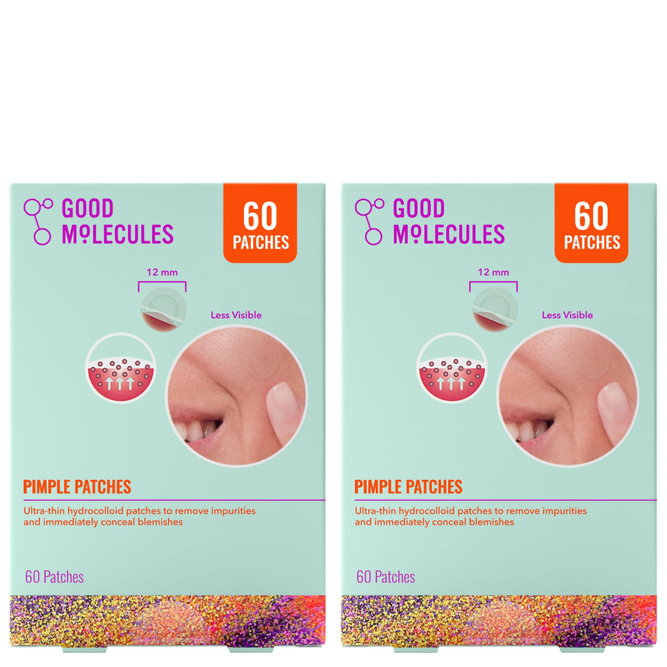 Good Molecules front packaging showing two 60-count packs for convenience