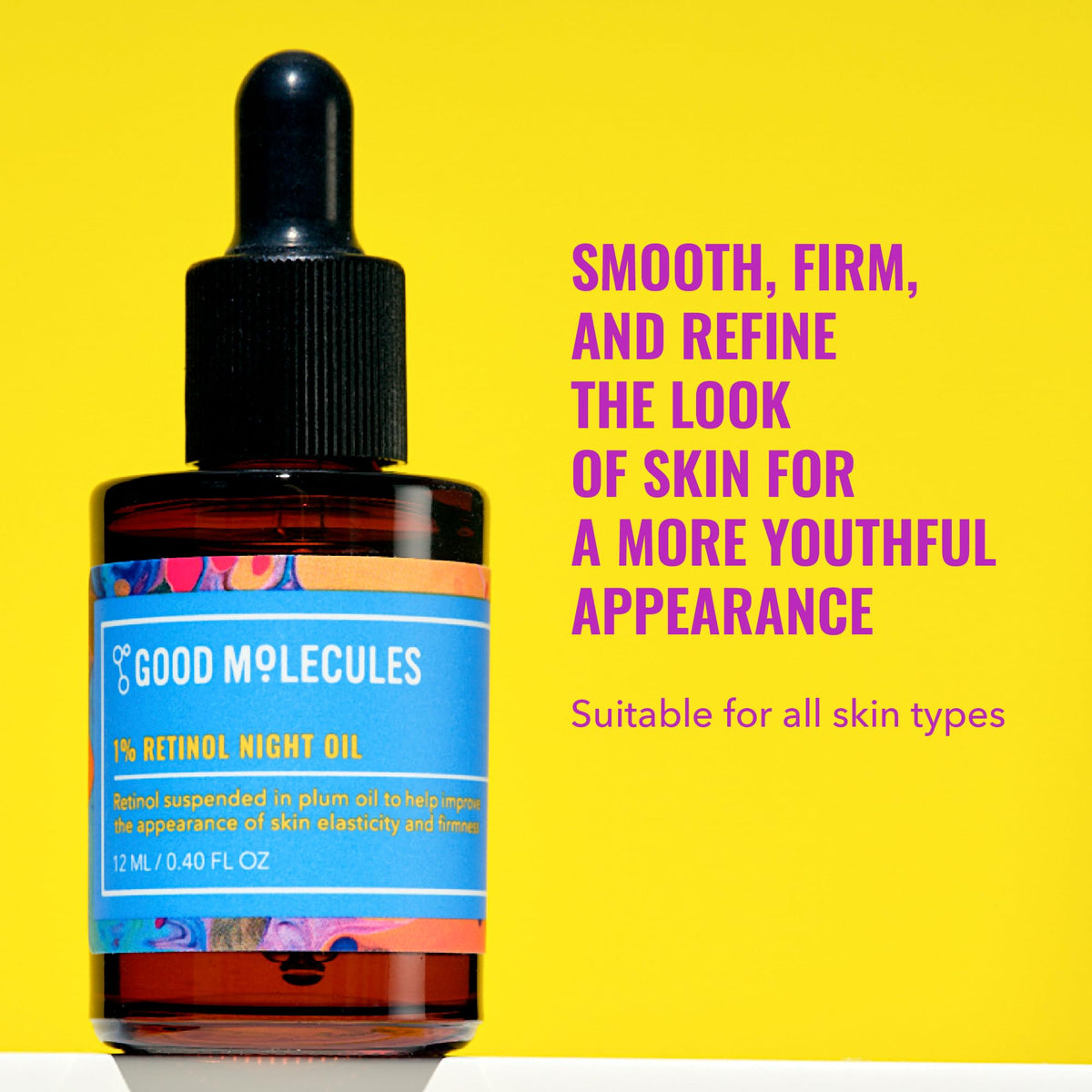 Good Molecules close-up oil drop texture highlighting nourishing feel