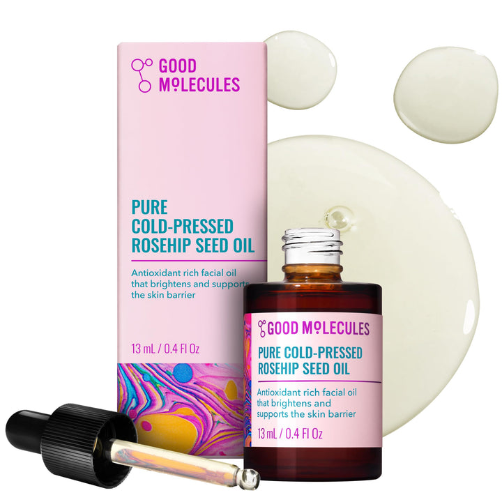 Good Molecules front packaging showing bottle and benefits