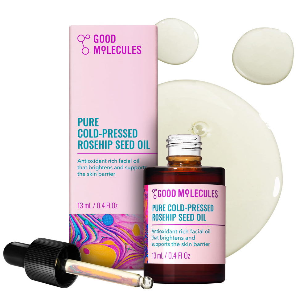 Good Molecules front packaging showing bottle and benefits