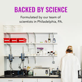Good Molecules bottle on bathroom shelf in lifestyle setting, showcases daily use