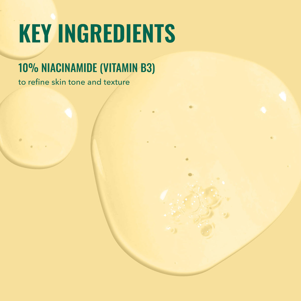 Good Molecules serum on hand illustrating quick absorption benefit