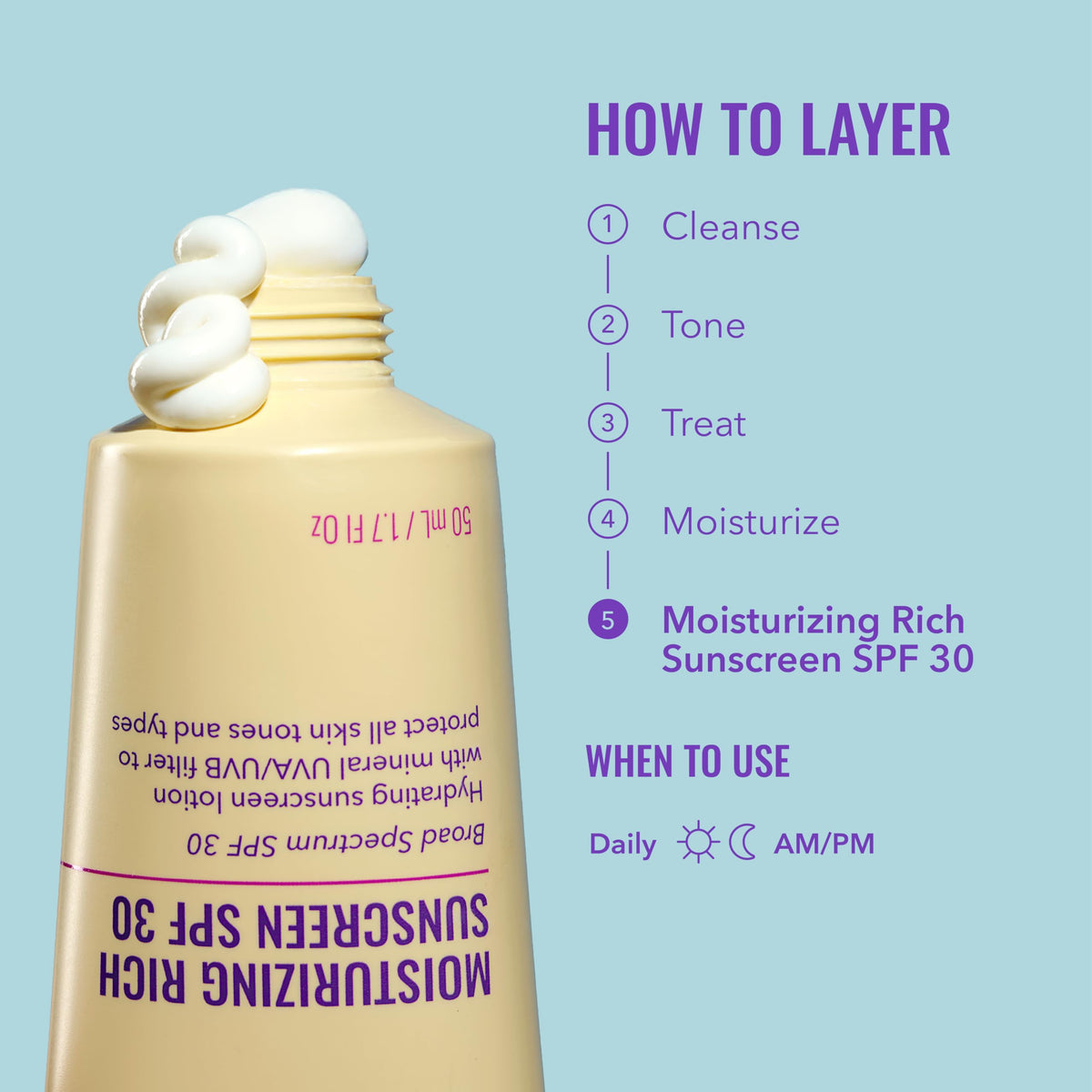 Good Molecules next to common items showing compact 50 ml size