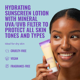 Good Molecules texture close-up showing creamy, hydrating finish