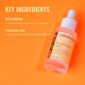 Good Molecules clear serum texture on skin highlighting lightweight hydration