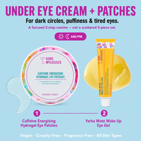 Good Molecules kit packed in travel pouch for on-the-go morning care