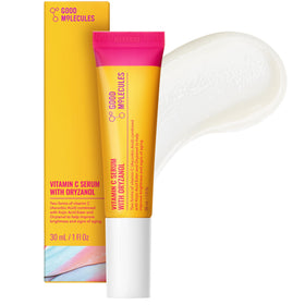 Good Molecules front packaging showing bottle and label, communicates clean brightening benefits