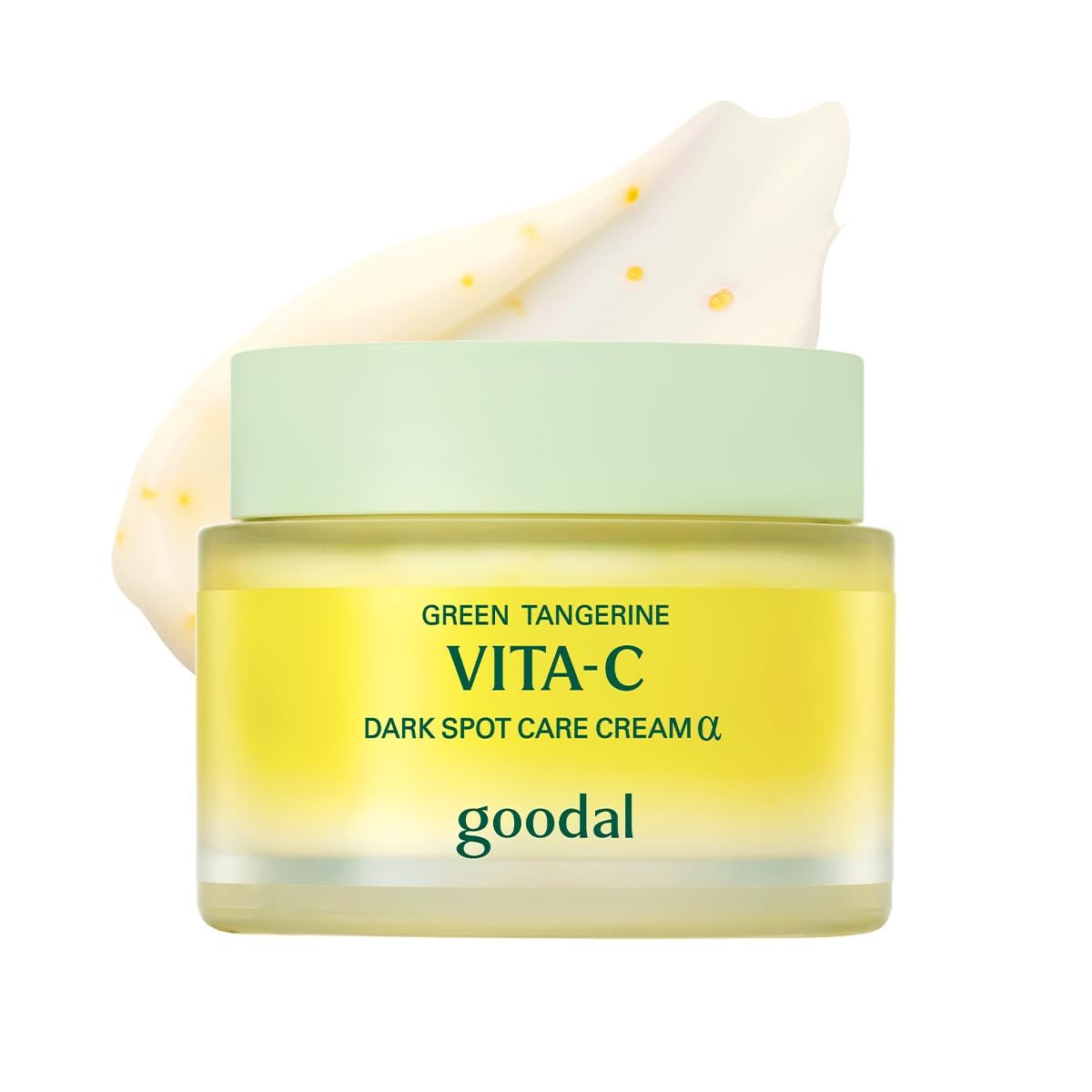 GOODAL front jar view showing sleek packaging and brightening promise