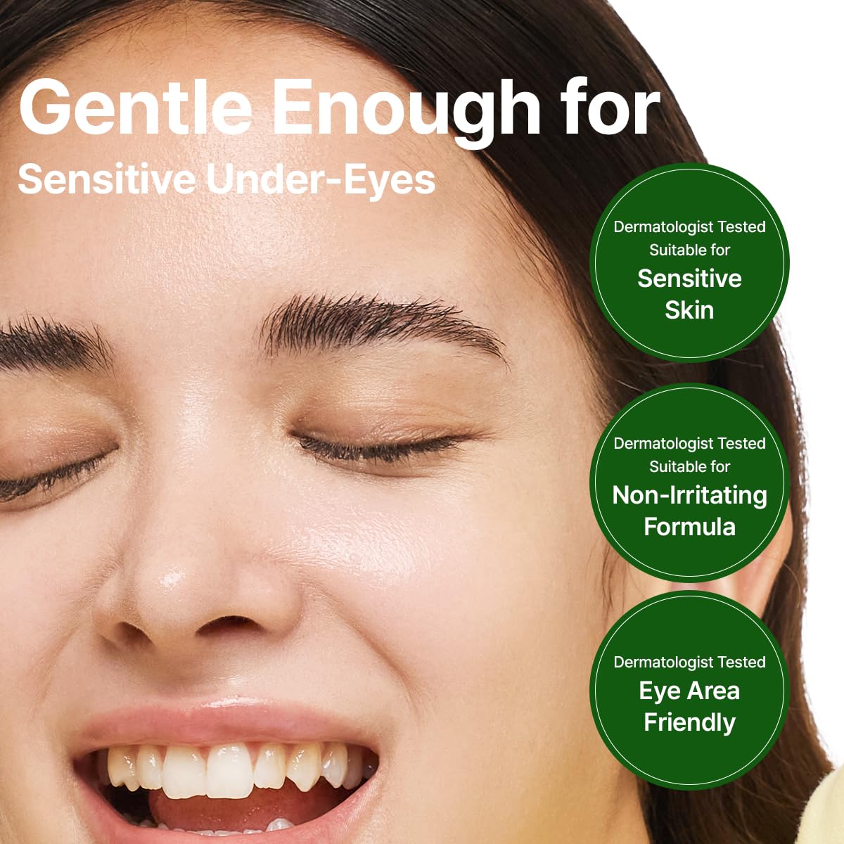 GOODAL patches in bathroom routine depicting convenient daily radiance care