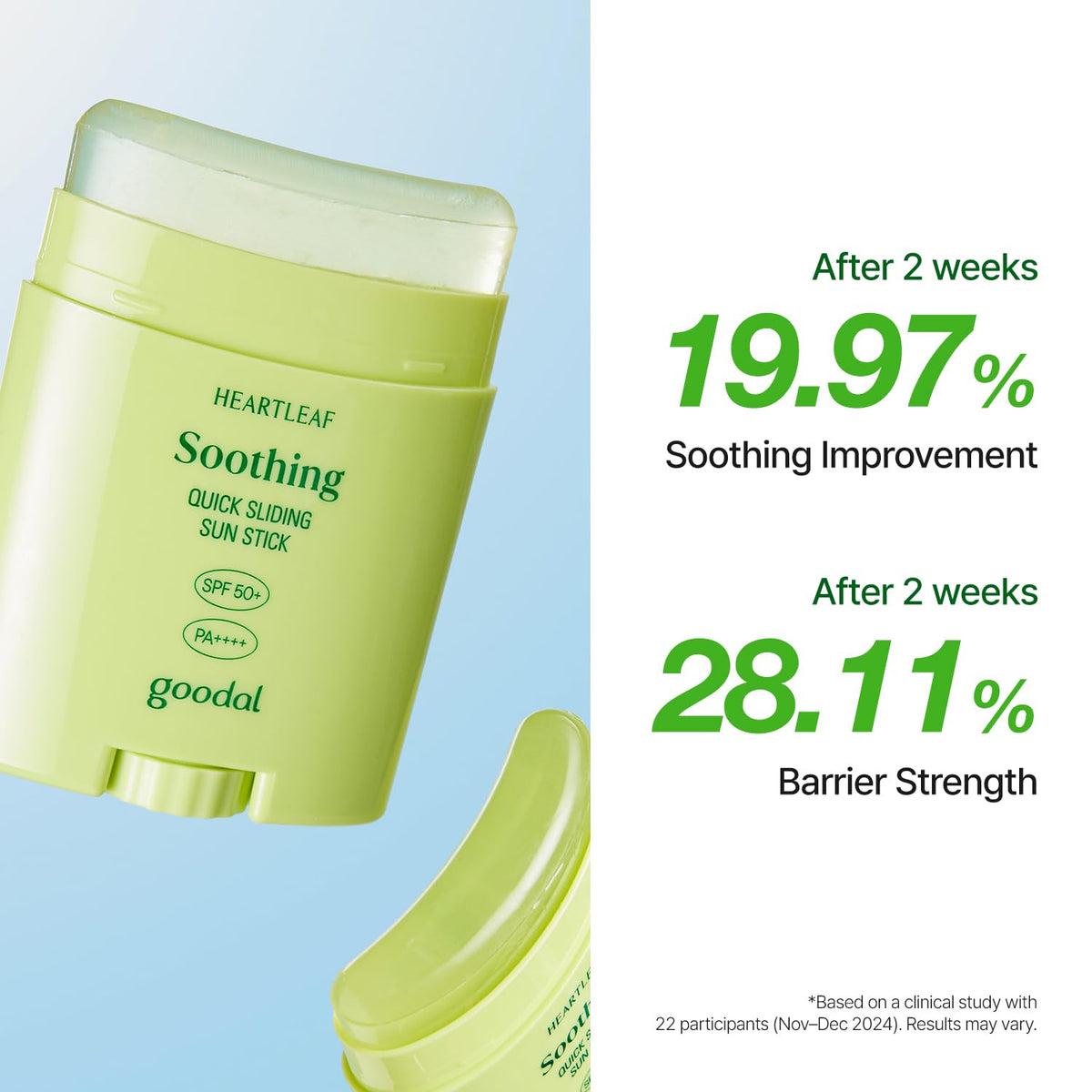 GOODAL covering neck and decollete for seamless wider-area protection