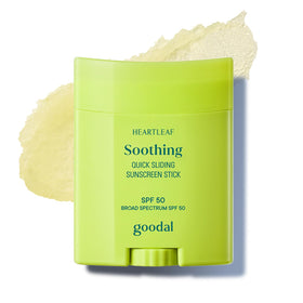 GOODAL front packaging showing compact sunscreen stick and SPF benefit