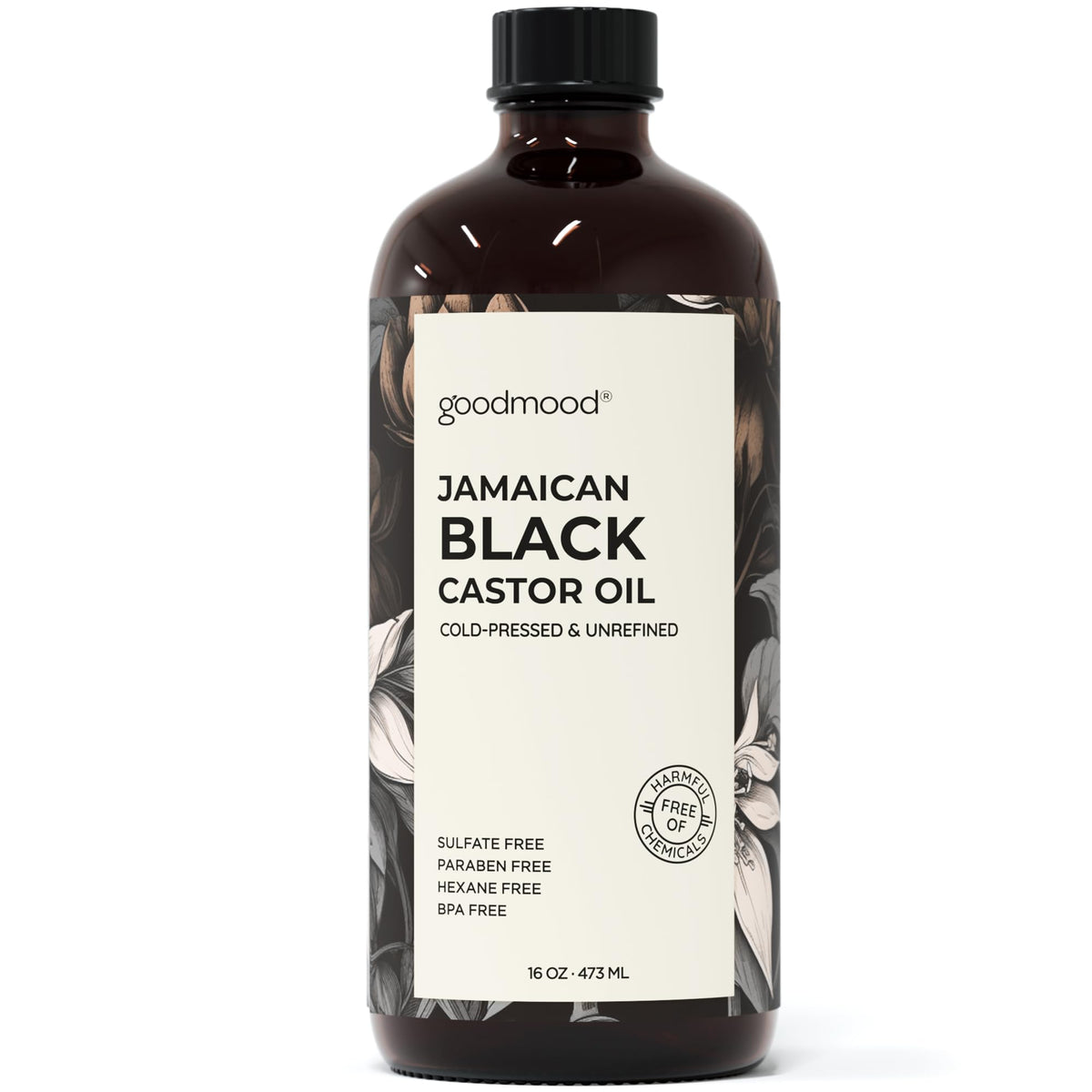 GOODMOOD front packaging 16 oz bottle showing product identity and capacity benefit