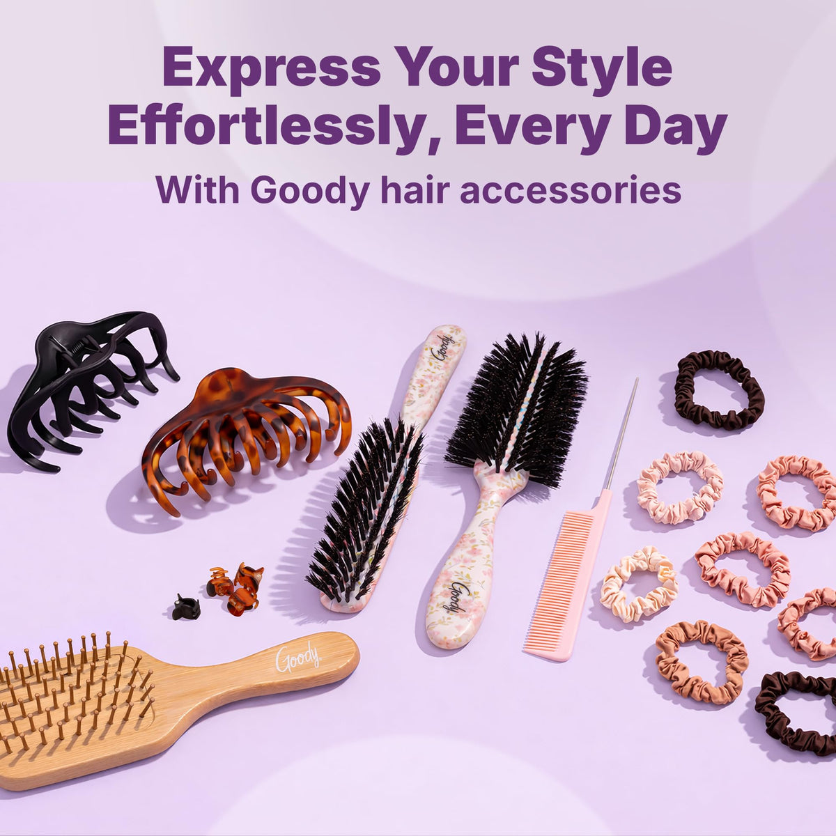 Goody scrunchies arranged as gift showcasing stylish, ready-to-give appeal