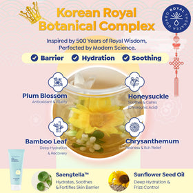 GOONGBE child wash-time application portraying tear-free bath reassurance