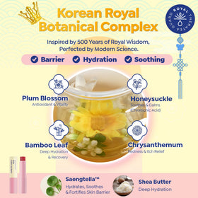 GOONGBE application on child lips demonstrating gentle hydration and even tint