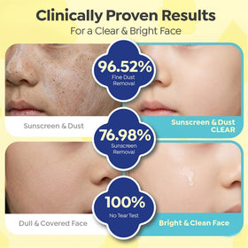 GOONGBE cleanser foam in hand demonstrating gentle lather for kids