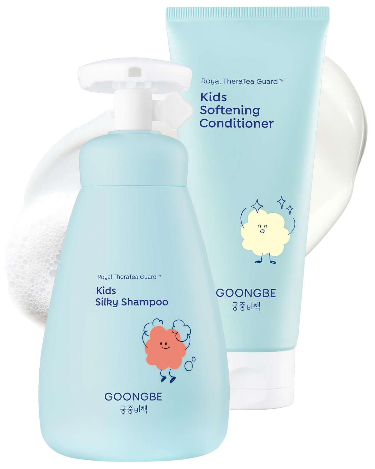 GOONGBE front packaging showing both bottles and quick benefits