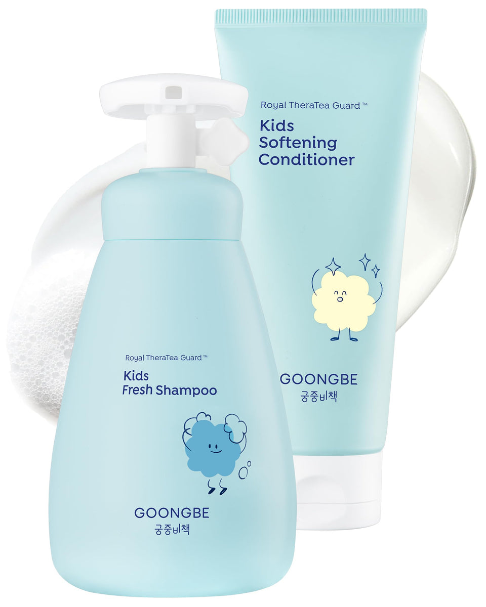 GOONGBE front packaging duo showing bottles and labels for easy identification