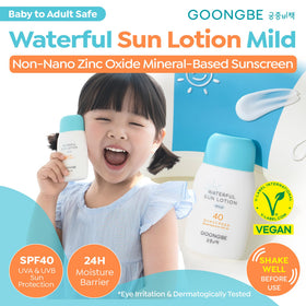 GOONGBE cushion compact open with puff for quick touch-ups