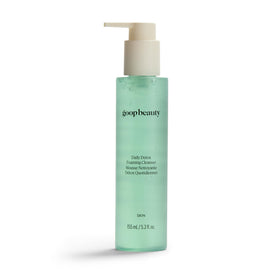 goop front packaging showing cleanser bottle and branding for effortless cleansing