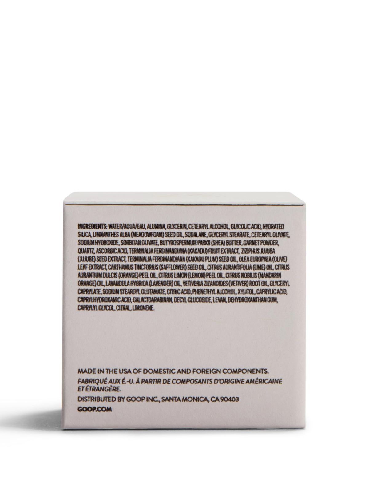 goop product on bathroom vanity suggesting daily routine ease