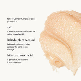 goop close-up of mineral exfoliants highlighting gentle mechanical smoothing