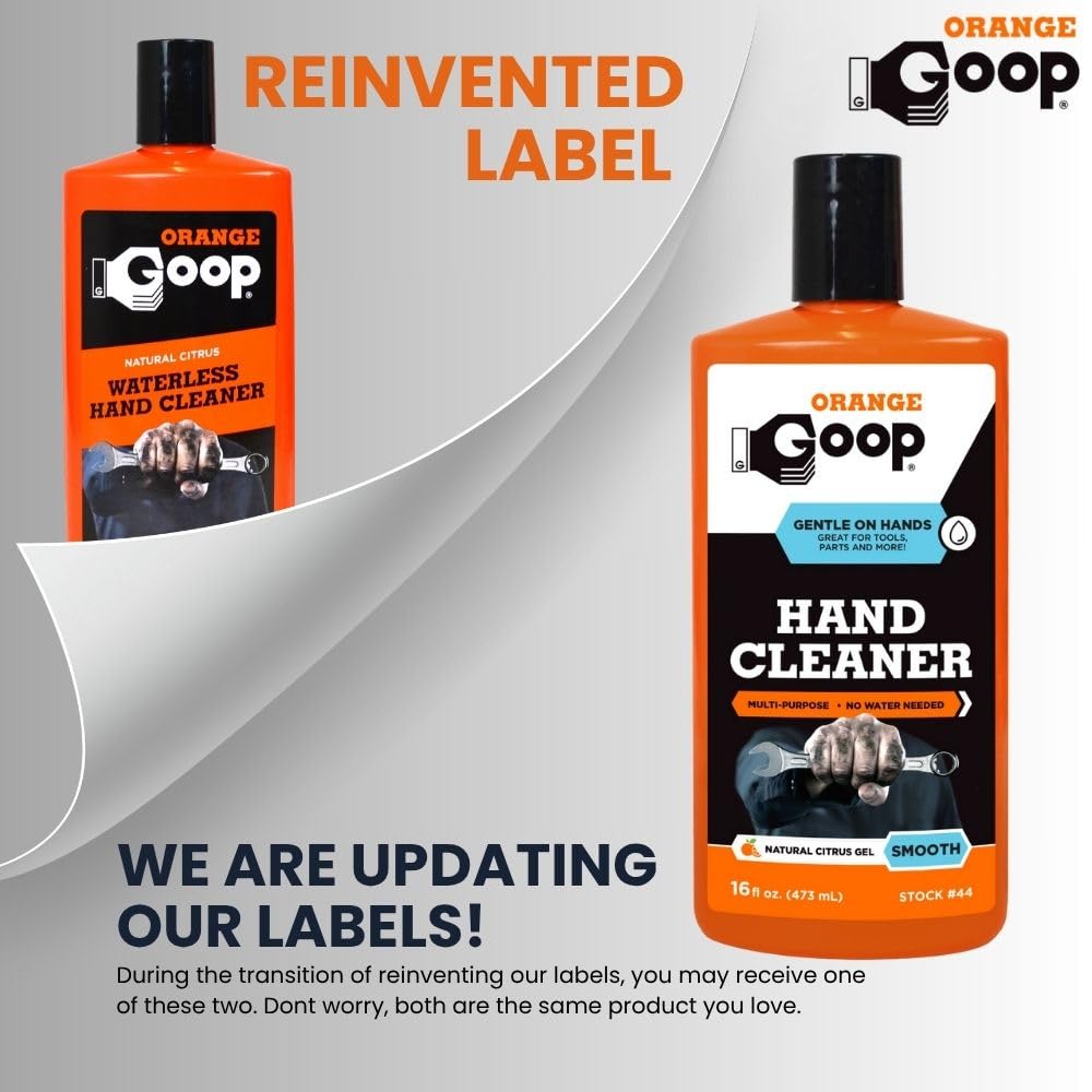 GOOP flip-top close-up highlighting easy dispensing